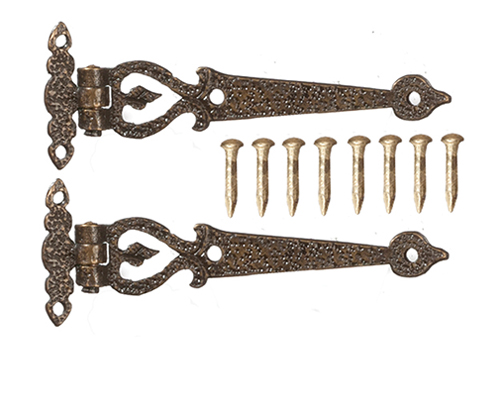 Large Hinges with Pins, 2 pc.